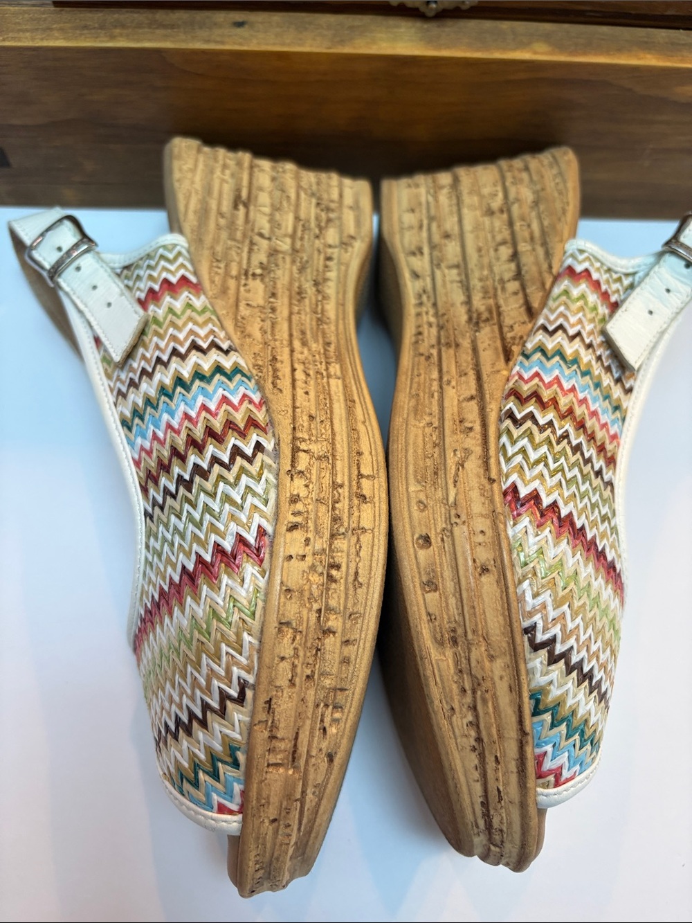 Italian Leather Wedges- Spring Step - Picture 7 of 10